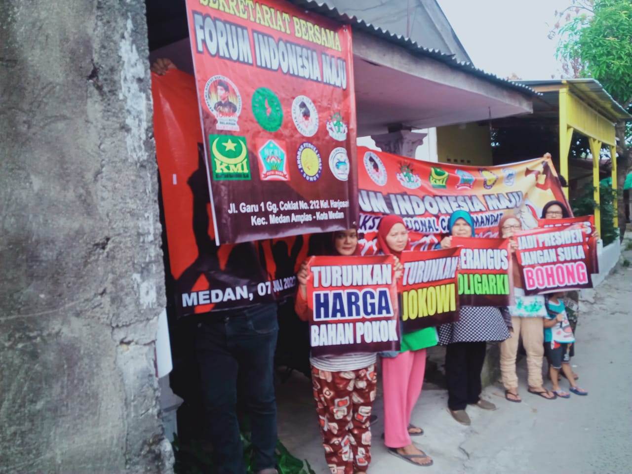 Jokowi Kunker di Sumut, Warga Medan Akan Unjuk Rasa