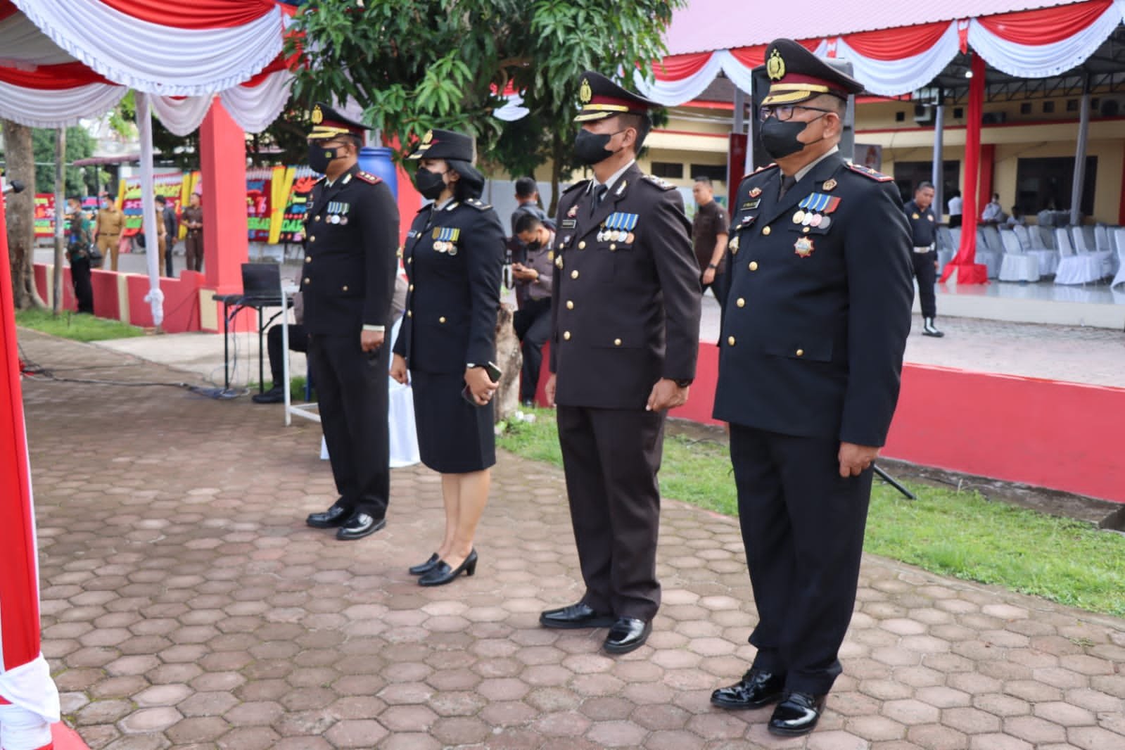 Polresta Deli Serdang Gelar Upacara Peringatan HUT Bhayangkara Ke - 76
