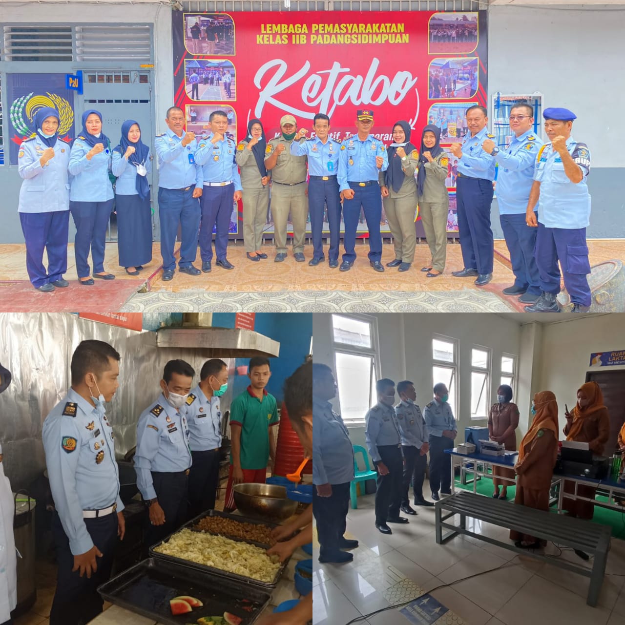 Pantau Pelayanan Publik, Tim Kanwil Kemenkumham Sumut Laksanakan Monev Lapas Kelas IIB Padangsidimpuan