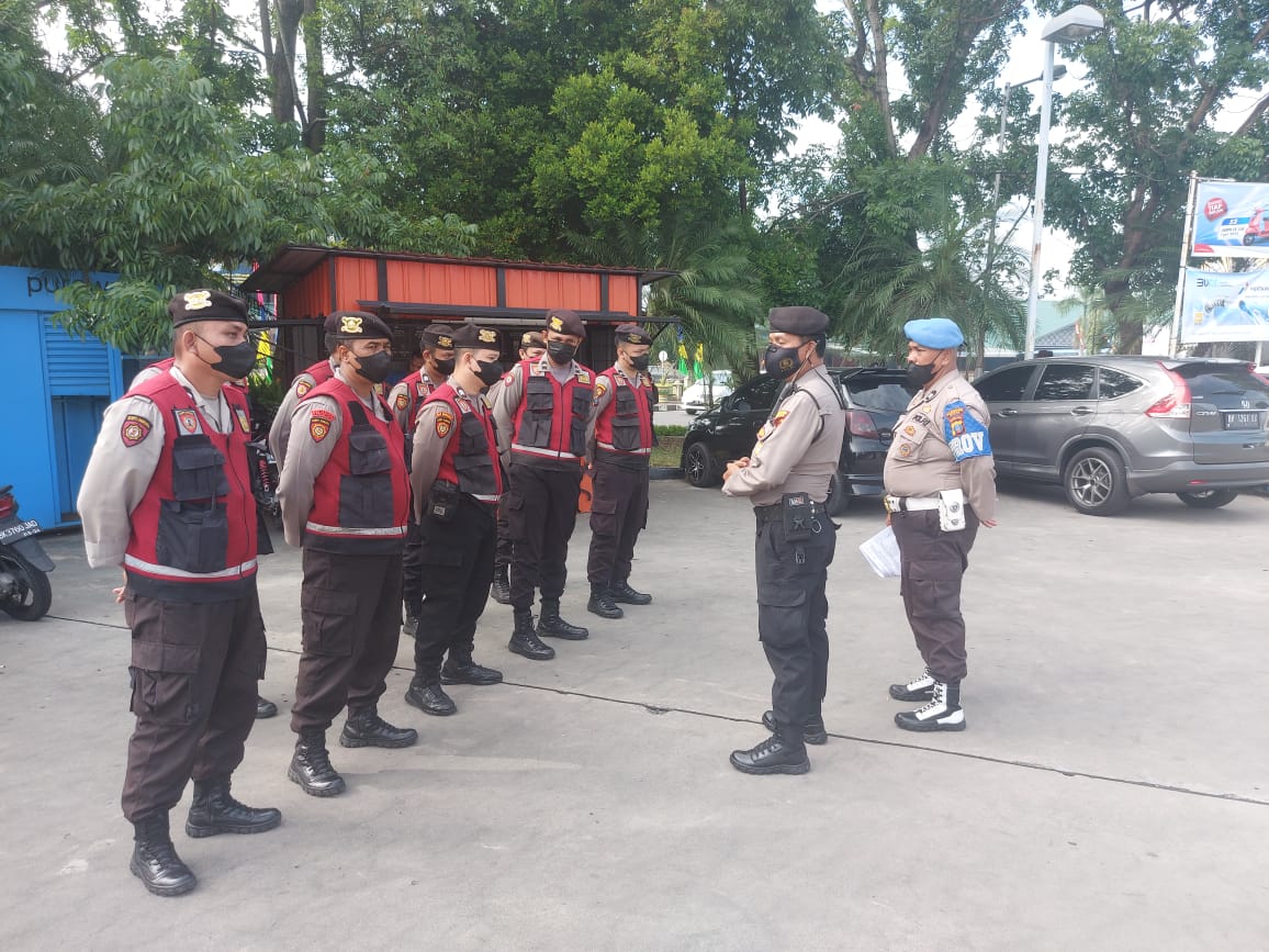 Polrestabes Medan Gelar Pengamanan Kunker Presiden Jokowi ke Medan