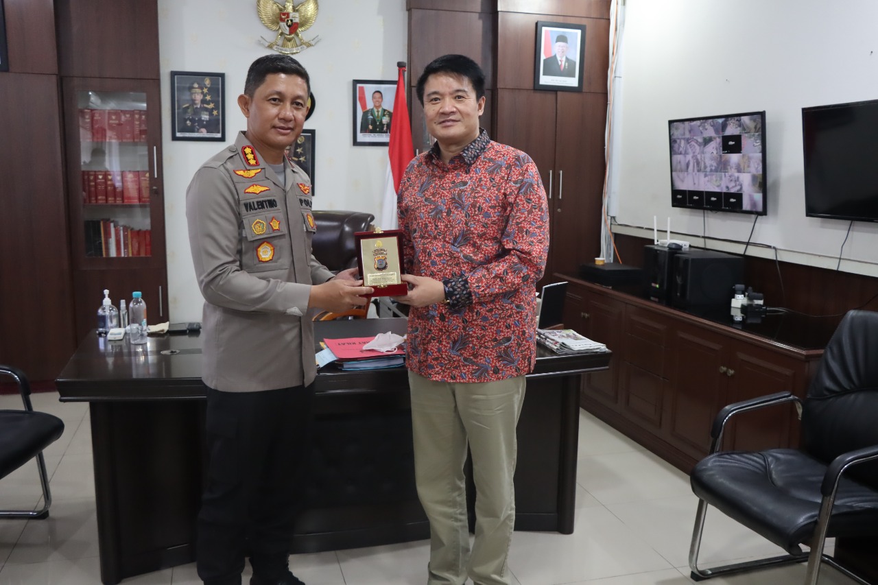Konjen Tiongkok Audiensi ke Polrestabes Medan, Ini Kata Kombes Pol. Valentino Alfa Tatareda