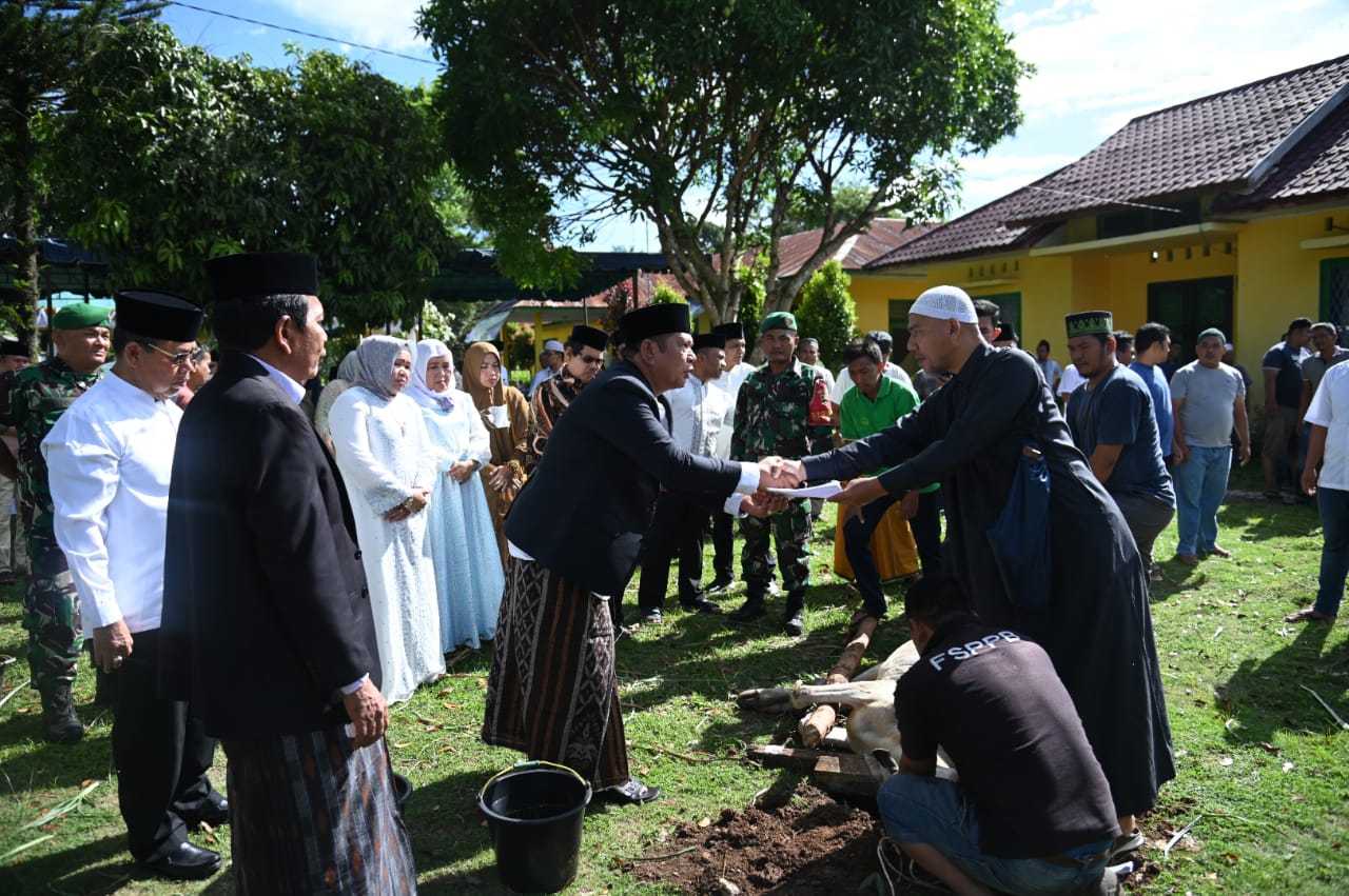 Kota Padang Sidempuan SembelihÂ  Â 1.353 ekor Hewan Qurban Pada Idul Adha 1443 H