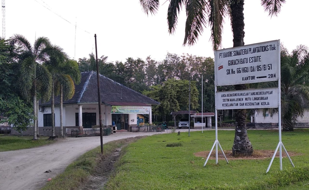 Manajer Kebun Gurach Batu PT Bakrie Sumatera Plations Pertanyakan Kenapa Harus Sampai Ke Media Hal SP