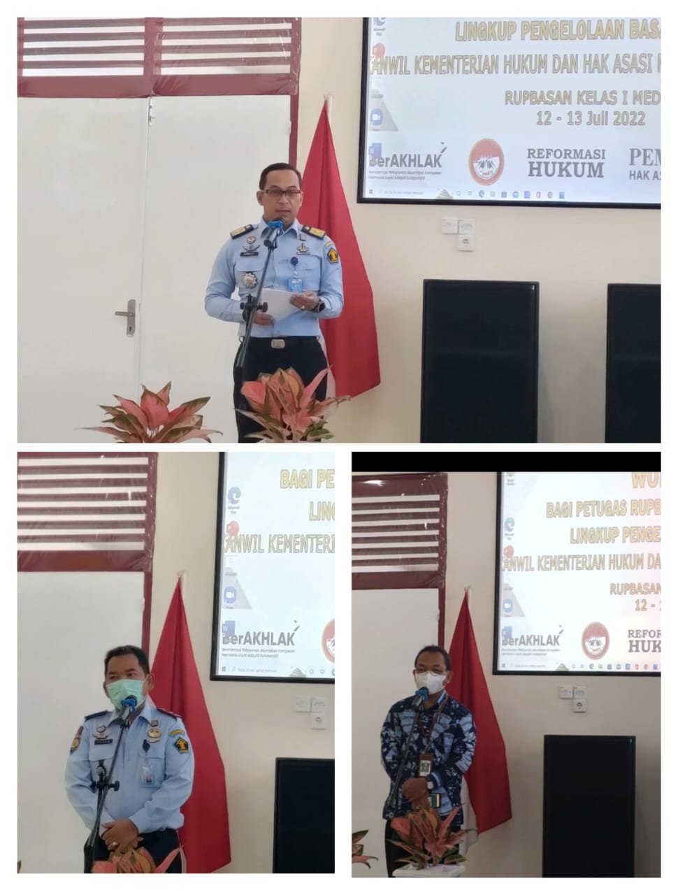 Kadivpas Kanwil Kumham Sumut Buka Workshop Bagi Petugas Rupbasan Bidang Penilaian Lingkup Pengelolaan Basan Baran