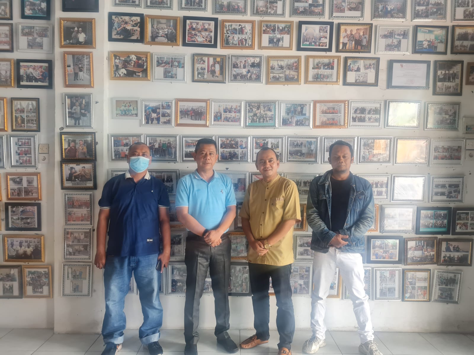 Kunjungan Silaturahmi ke Kantor Pewarta Polrestabes Medan, Ketum Forkolimat Akan Berikan 150 Paket Sembako