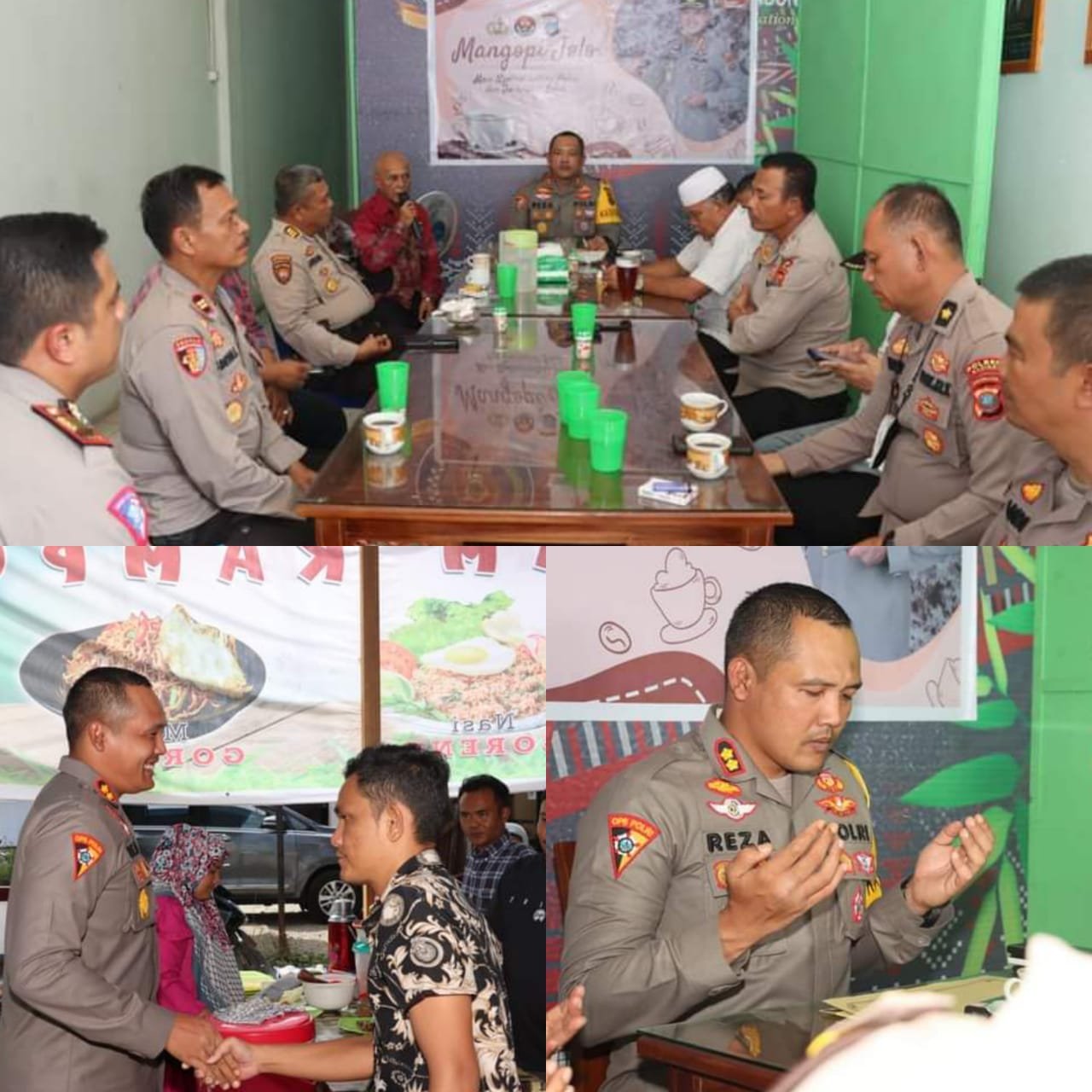 PESAN KAPOLRES DALAM ACARA 