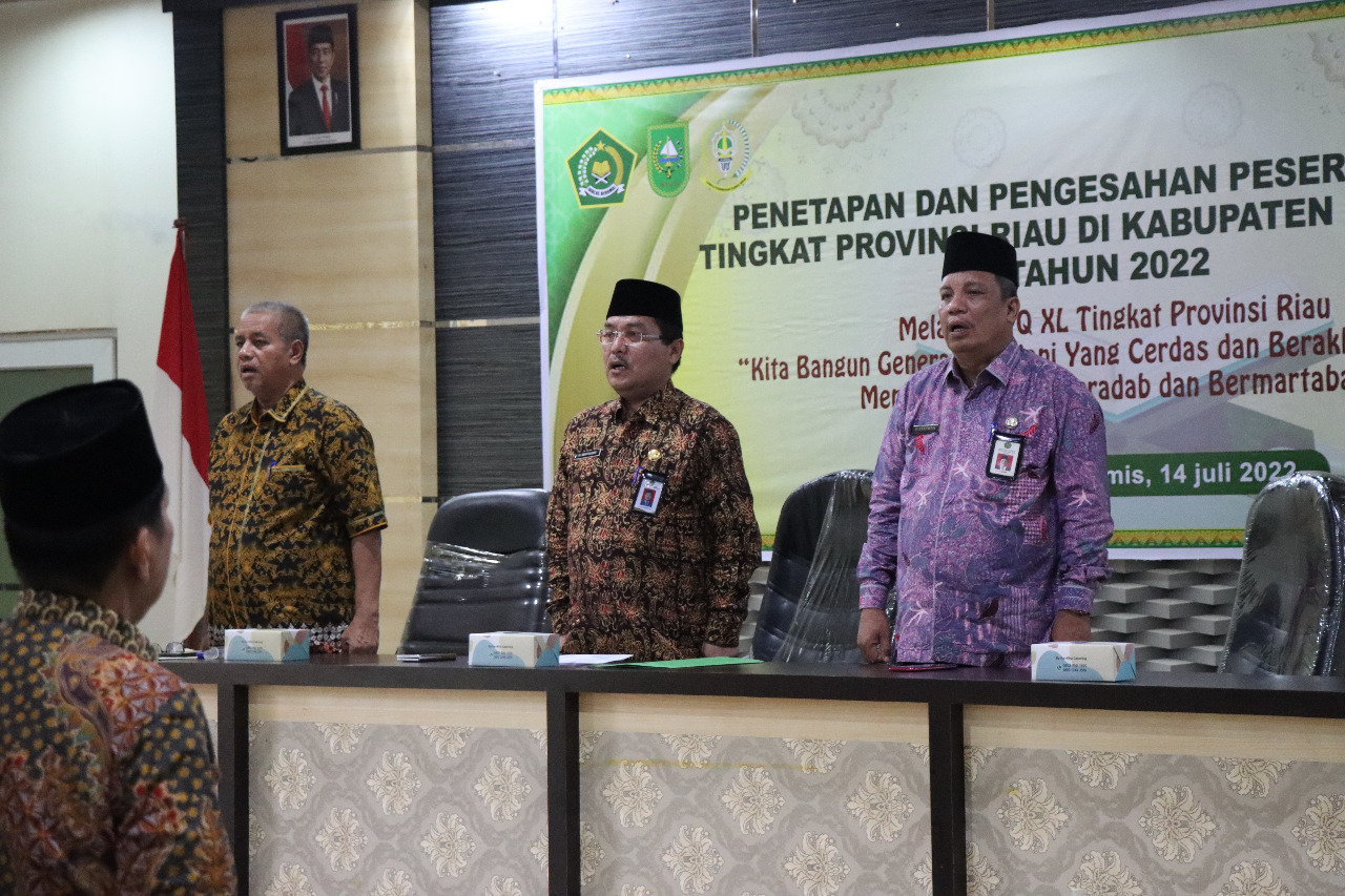 581 Peserta dan 2 Cadangan Siap Bertanding dMTQ XI Kab. Rohil,Â  Ini Kata Ahmad Syah Harrofie