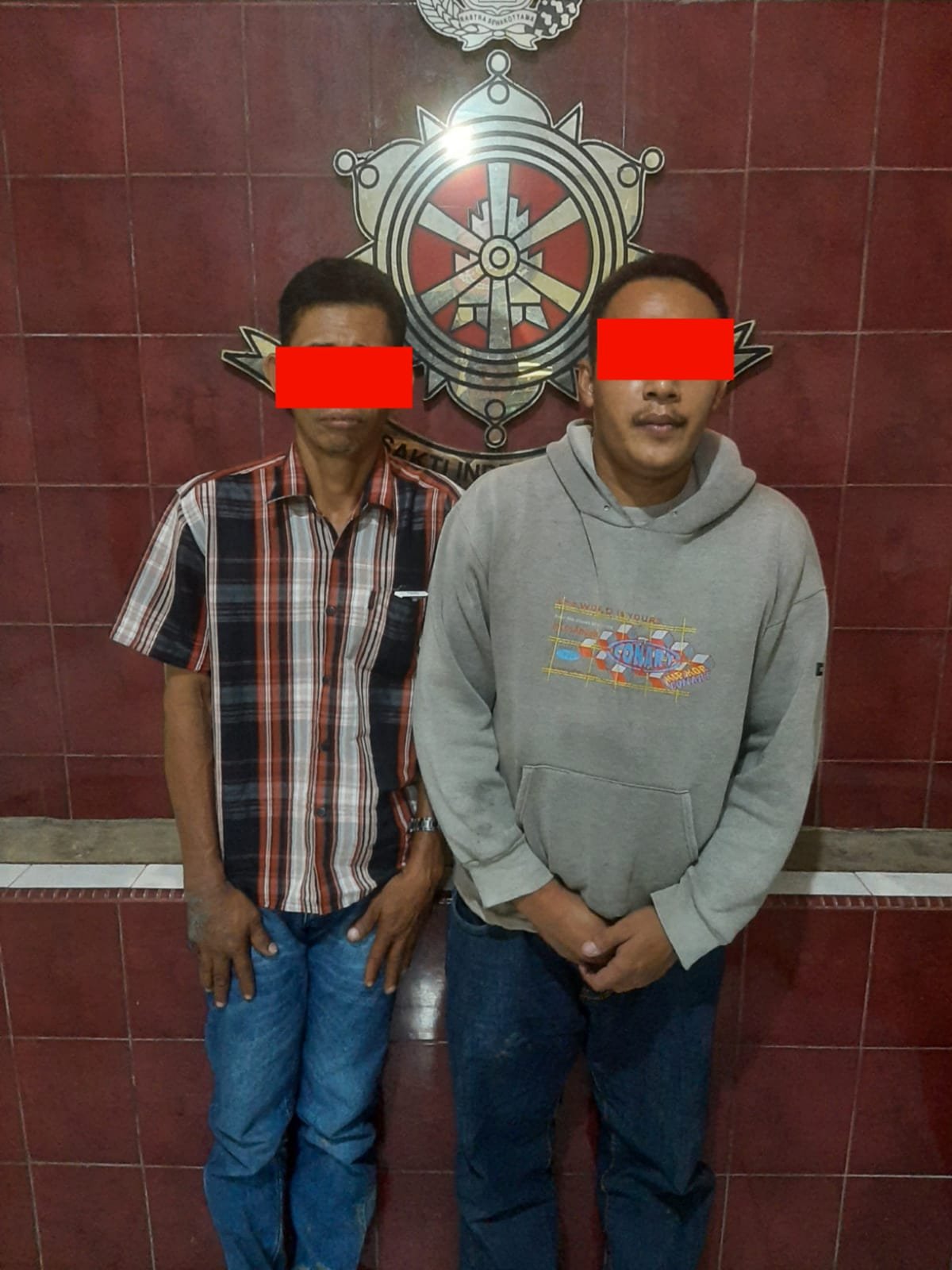 Gerebek Lokasi Judi Tembak Ikan di Desa Sei Kamah 1, Sat Reskrim Polres Asahan Amankan Dua Orang Pria