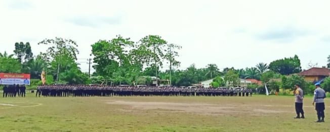 Kapolres Palas Tarik Pasukan Mantap Huta Toba Polda Sumut