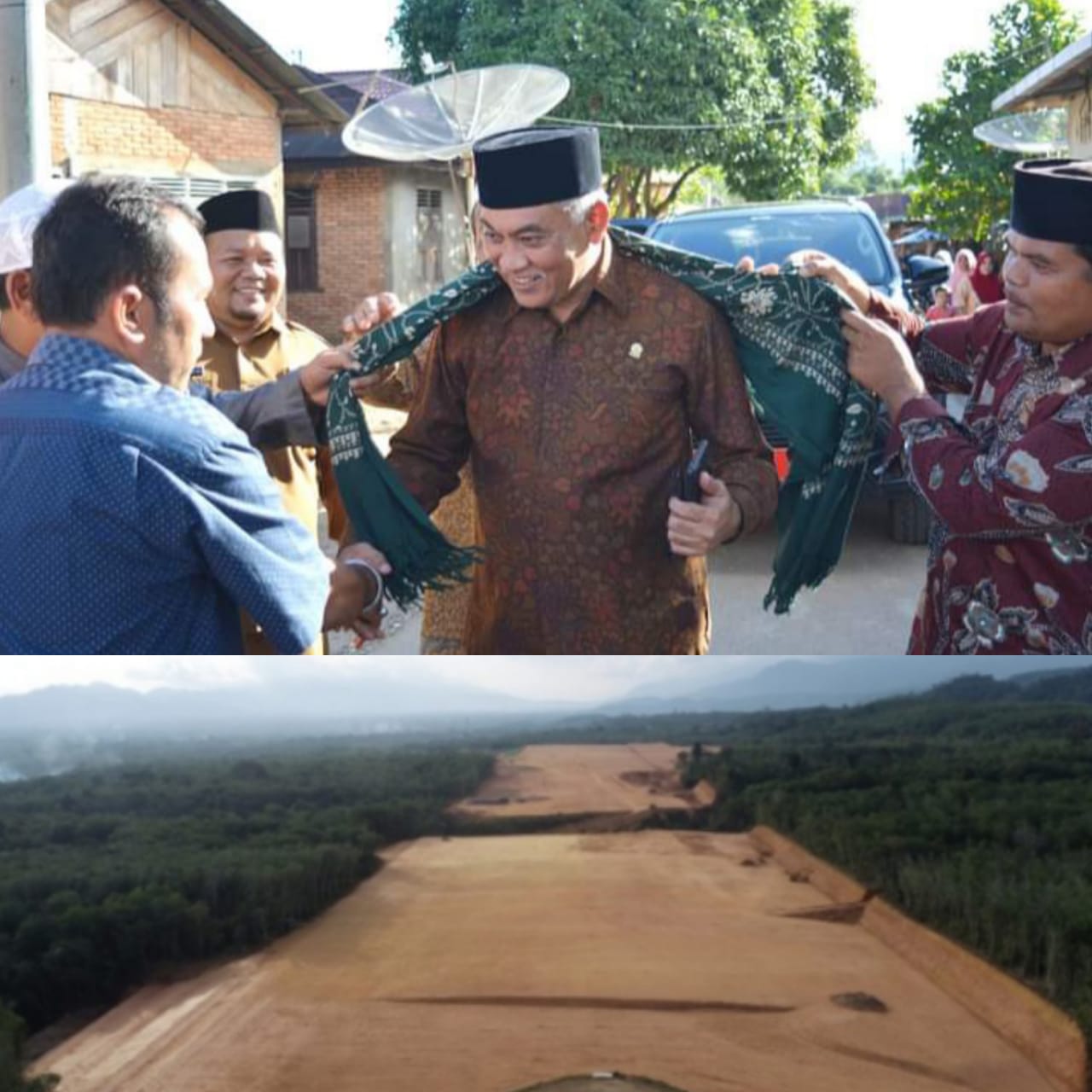 Wakil Ketua DPRD Sumut Apresiasi Progres Pekerjaan Bandara Malintang Kabupaten Mandailing Natal