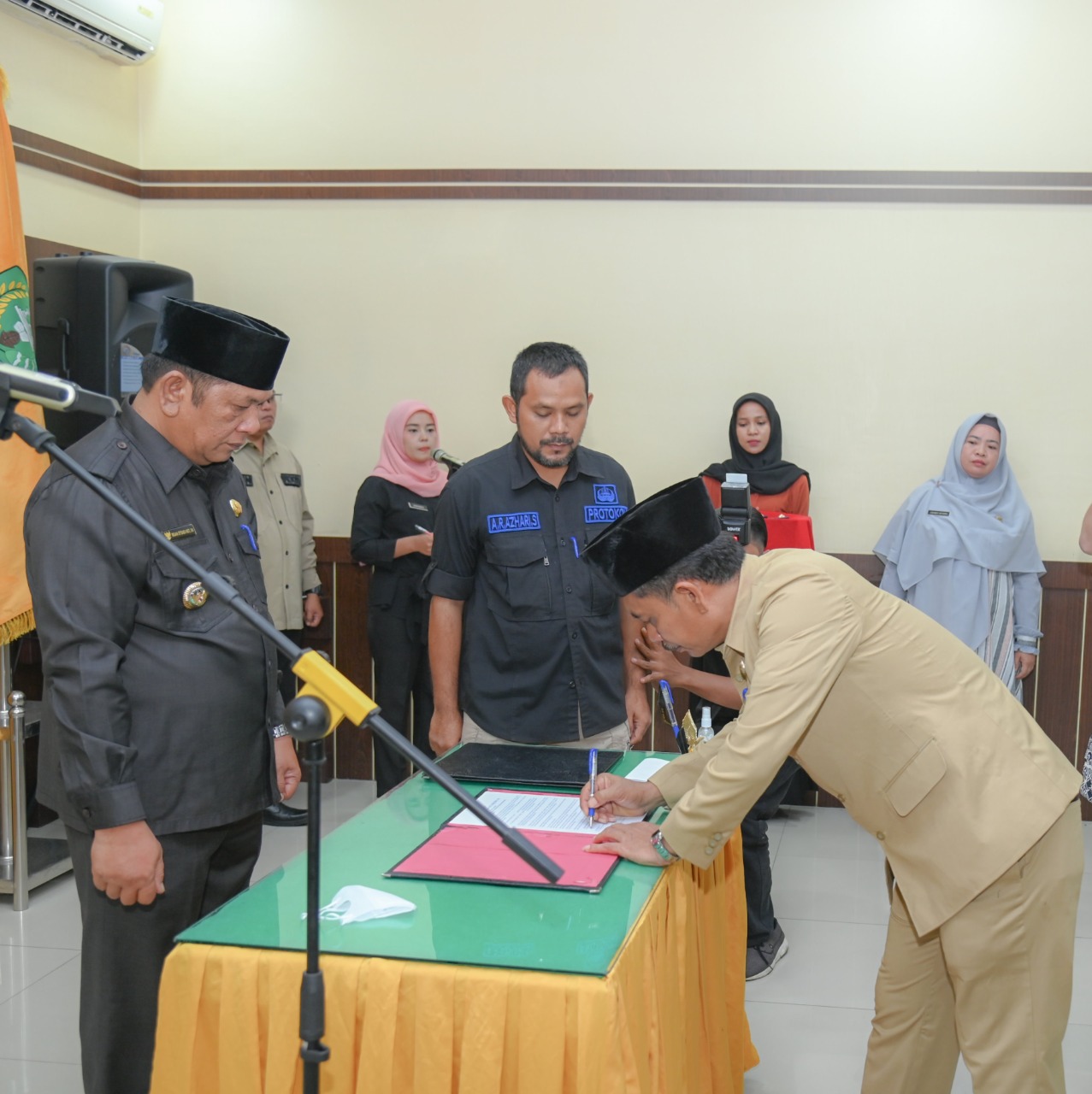 Walikota Irsan Efendi Nasution Lantik Pejabat Eselon II,III dan IV, Ini Daftar Namanya