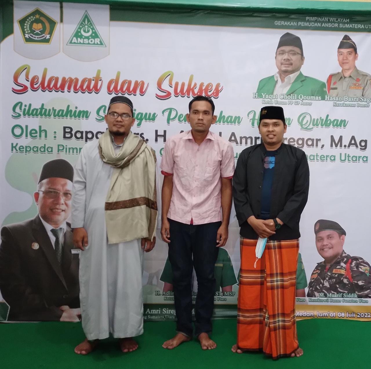 LDNU Kota Medan Bimbing Muallaf Masuk Islam
