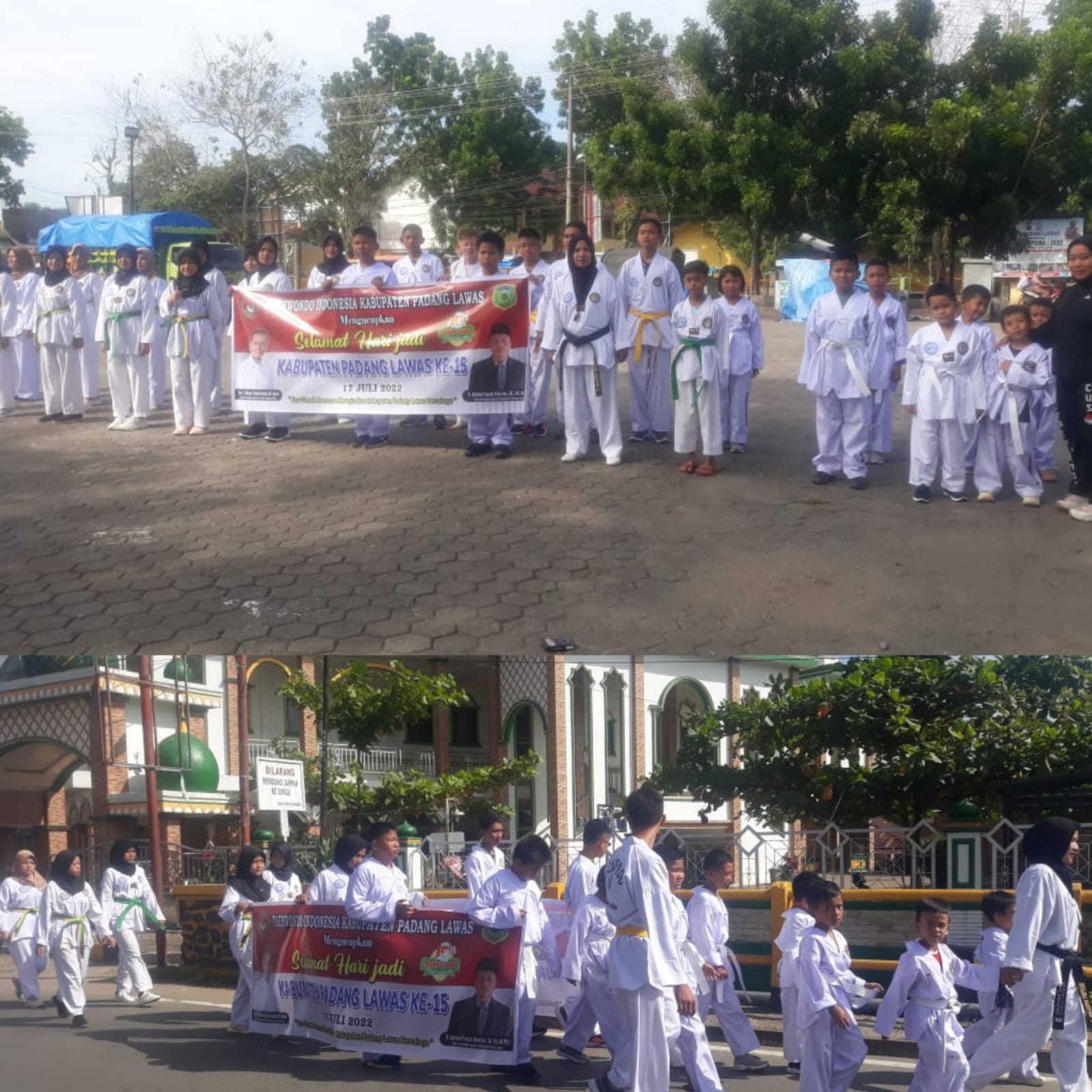 RAYAKAN HUT PALAS KE-15Thn TAEKWONDO INDONESIA PALAS SAPA MASYARAKAT