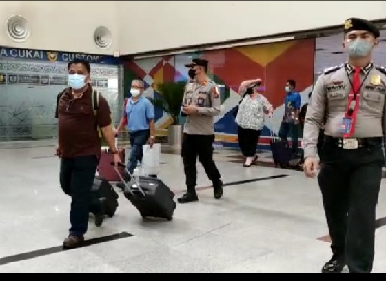 Polda Sumut Laksanakan Pengamanan Kedatangan Delegasi W-20 di Bandara Internasional Kualanamu
