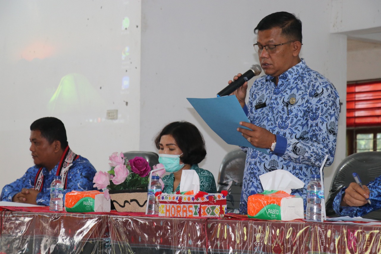 Kinerja 11 Kecamatan di Kabupaten Toba Dievaluasi