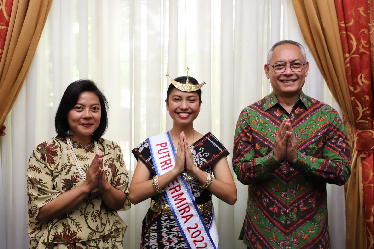 Ajang Pemilihan Duta Indonesia,   Rosmariani Manalu Dara Asal Medan Dinobatkan Jadi Putri PEMIRA 2022 Di Rusia