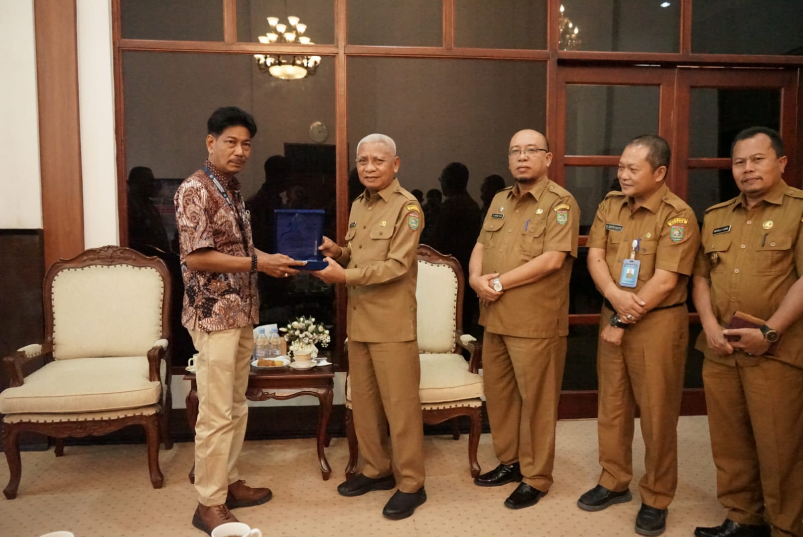 BPMP Provinsi Sumatera Utara Audiensi Dengan Bupati Asahan