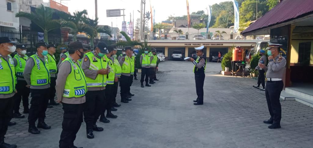 Hari Ke Tiga Pelaksanaan W20, Polda Sumut Siagakan Personil Amankan Jalur di Danau Toba