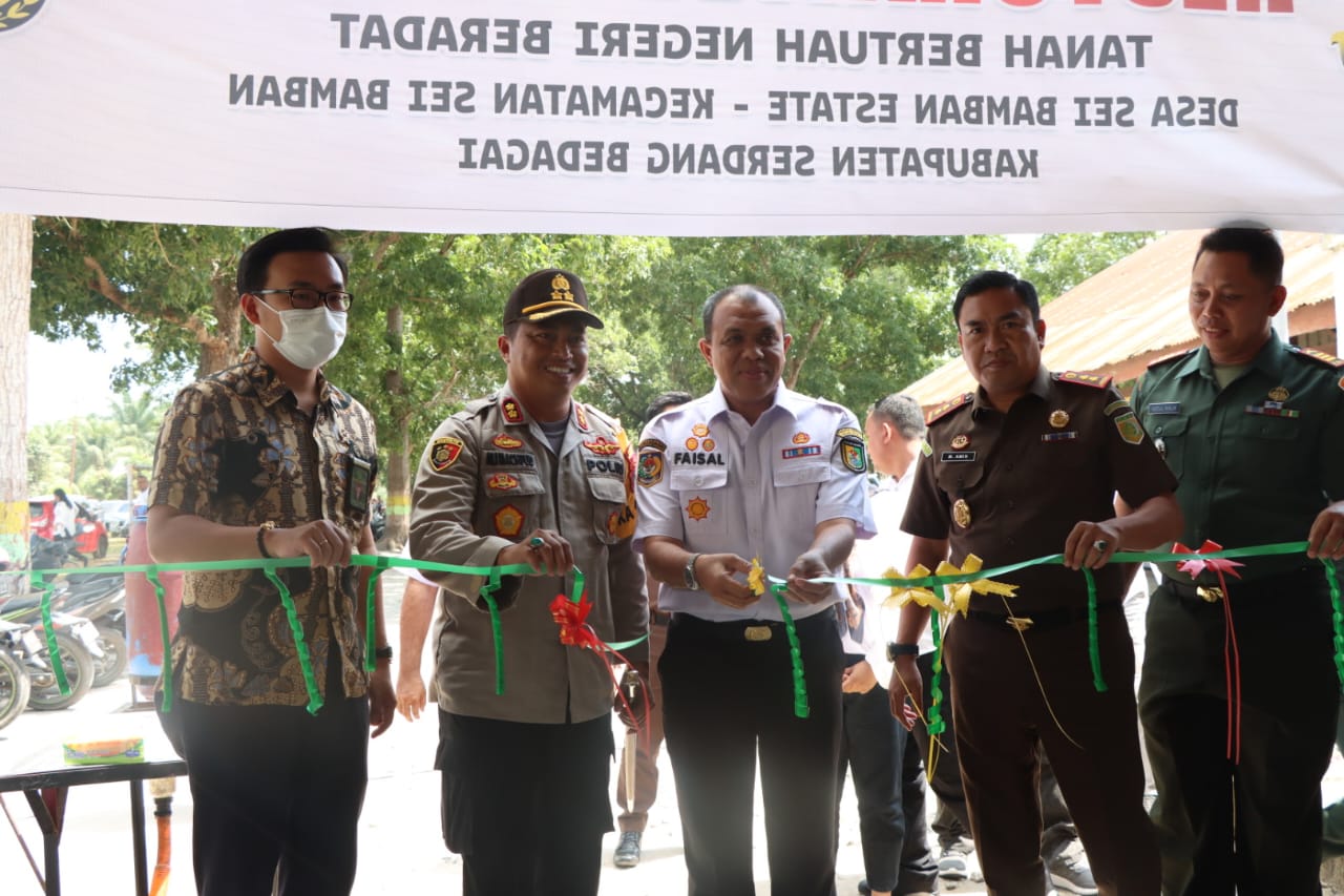 Kejari Sergai Resmikan Rumah Restorative Justice