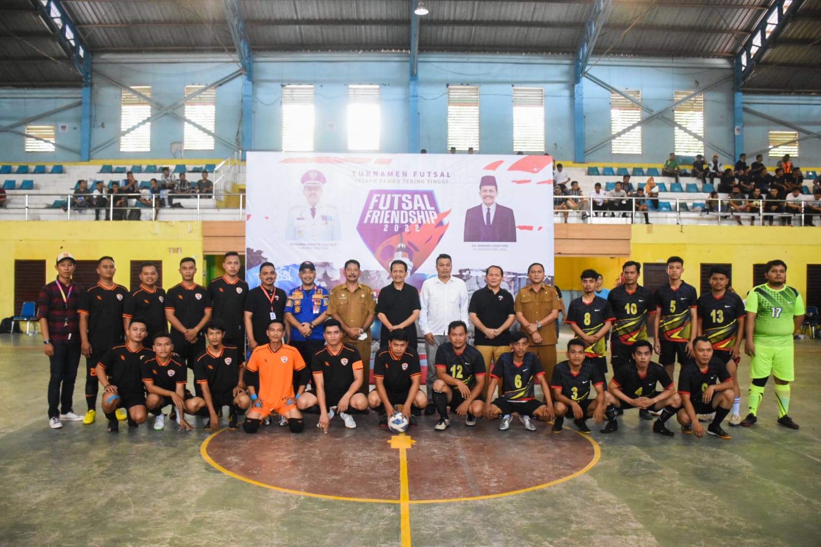 Sambut HUT Kemerdekaan RI, ASN Dan Tenaga Kontrak ikuti Turnamen Futsal Antar Instansi
