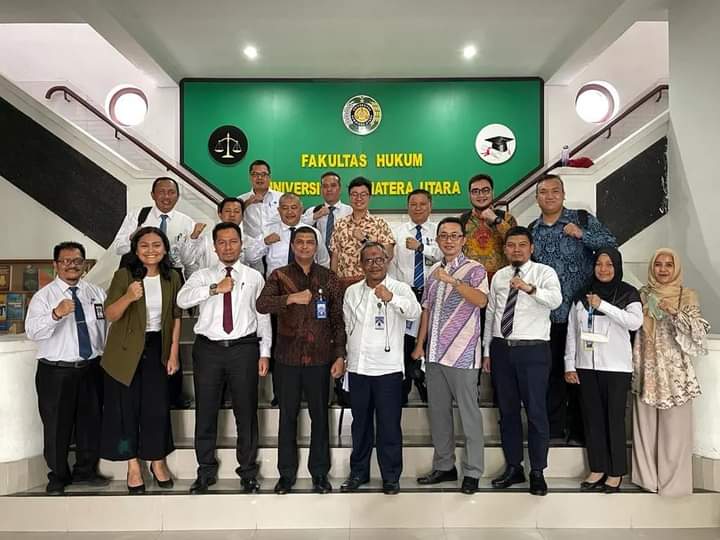 Dirut Perumda Tirtanadi Rapat Focus Group DiscussionÂ  Dengan Fakultas Hukum USU