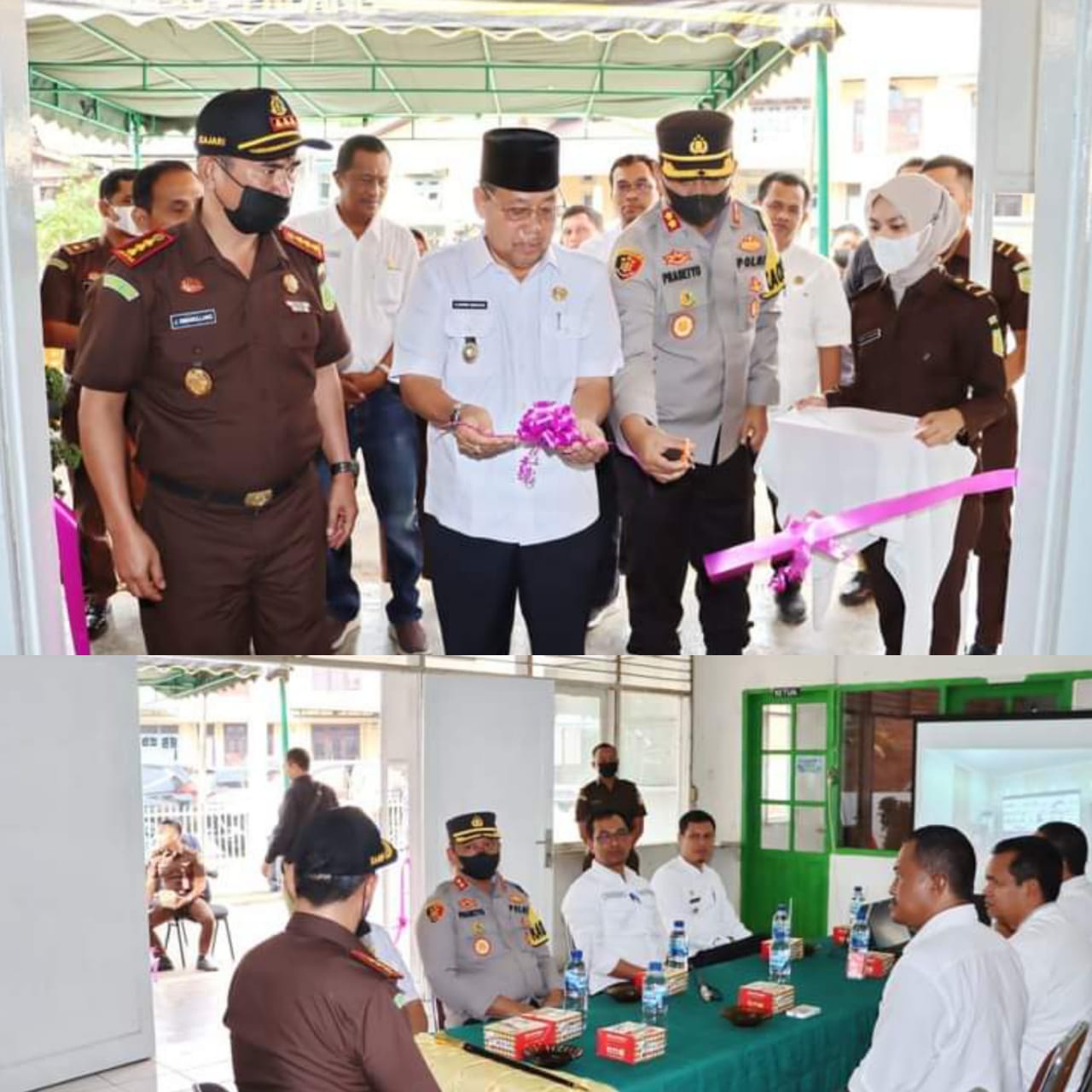 Kapolres Padangsidimpuan Hadiri Acara Peresmian Rumah Restoratif Justice Kejaksaan Negeri Padangsidimpuan
