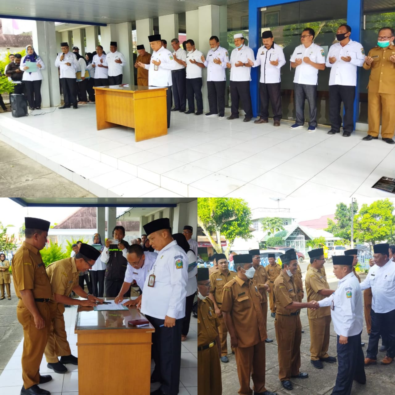 Plt. Kacabdis Pendidikan Sidimpuan Pimpin Sertijab 27 Kepala SMA & SMK di Jajarannya