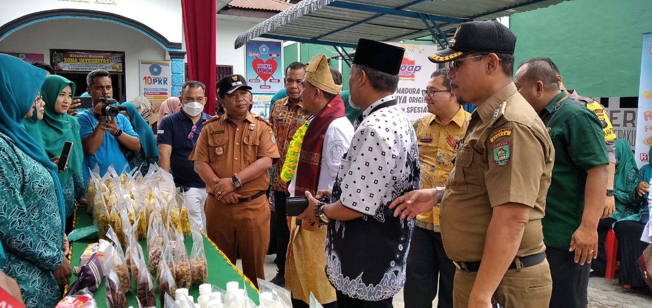 Sek PMD Prov Sumut Pimpin Penilai Desa/Kelurahan Terbaik Kunjungi Desa Sipaku Area