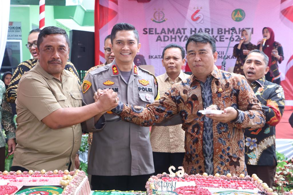 Hadiri HBA ke-62 di Paluta, Kabag Ren Polres Tapsel : Jaksa dan Polri Benteng Penegakan Hukum