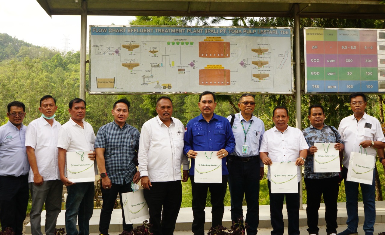 Komisi VII DPR RI Kunjungan Kerja ke PT Toba Pulp Lestari