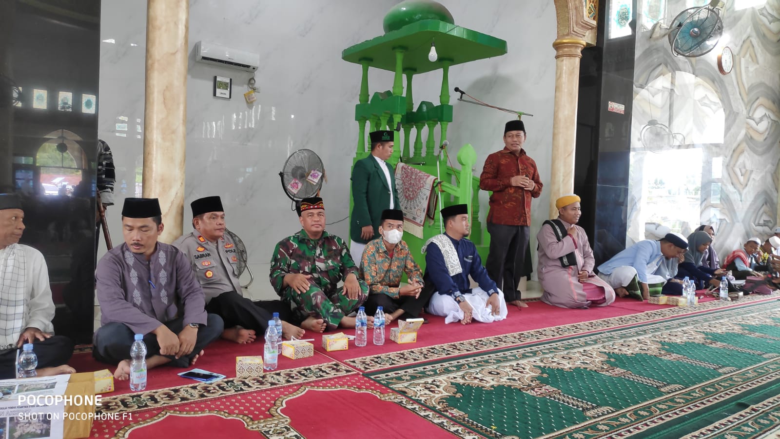 Kapolsek Sei Kepayang Polres Asahan Hadiri Tabligh Akbar & Zikir Bersama Sambut Tahun Baru Islam 1 Muharram 1444 H