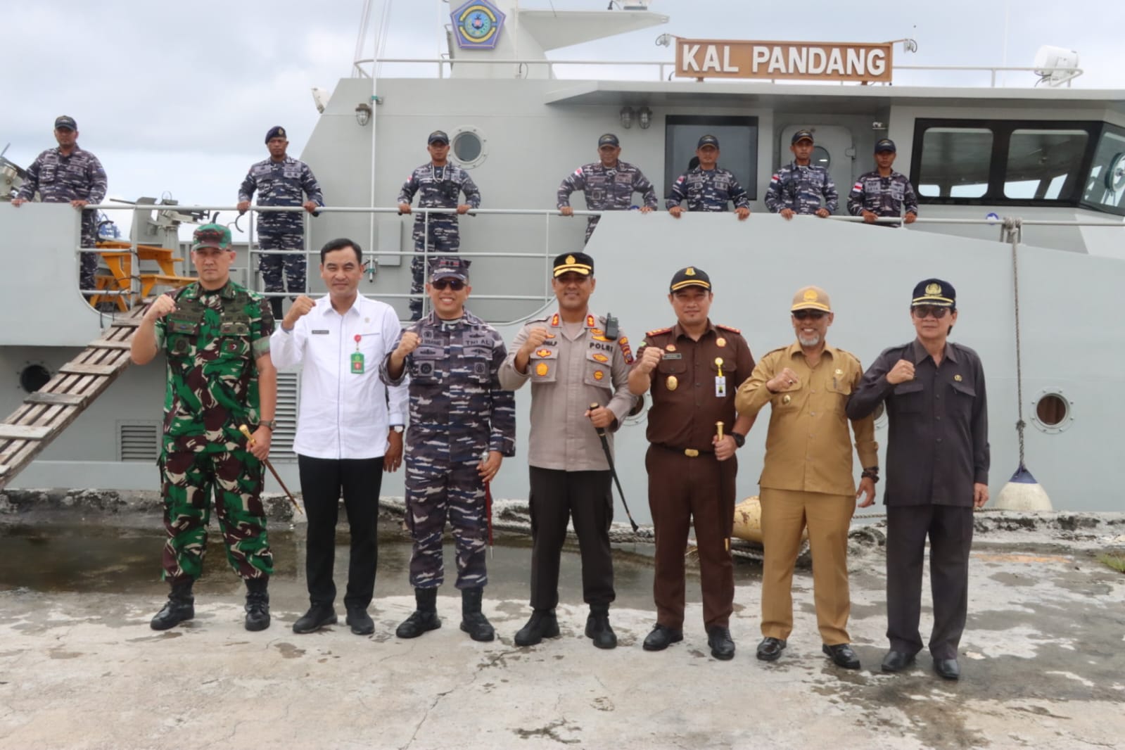 Kapolres Asahan Hadiri Kegiatan Joy Sailing