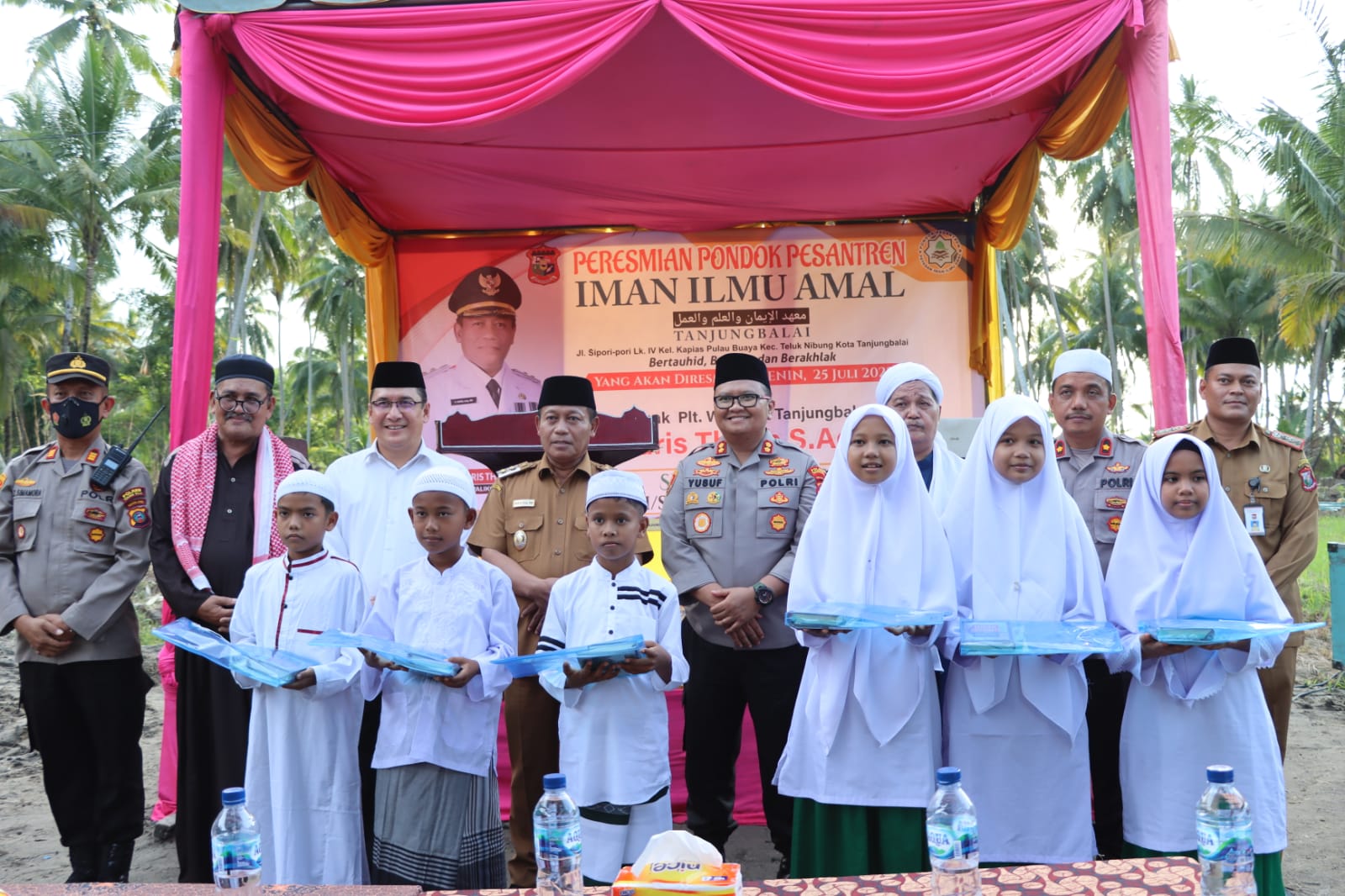 Menghadiri Peresmian Pondok Pesantren Iman Ilmu Amal Kota Tanjungbalai, Ini Kata Kapolres TanjungbalaiÂ 