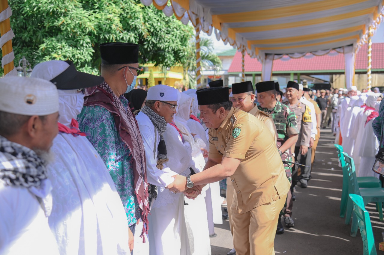189 Jemaah Haji asal Kota Padang Sidempuan kembali dari Tanah suci, Satu Orang Sakit Dirawat di Arab Saudi