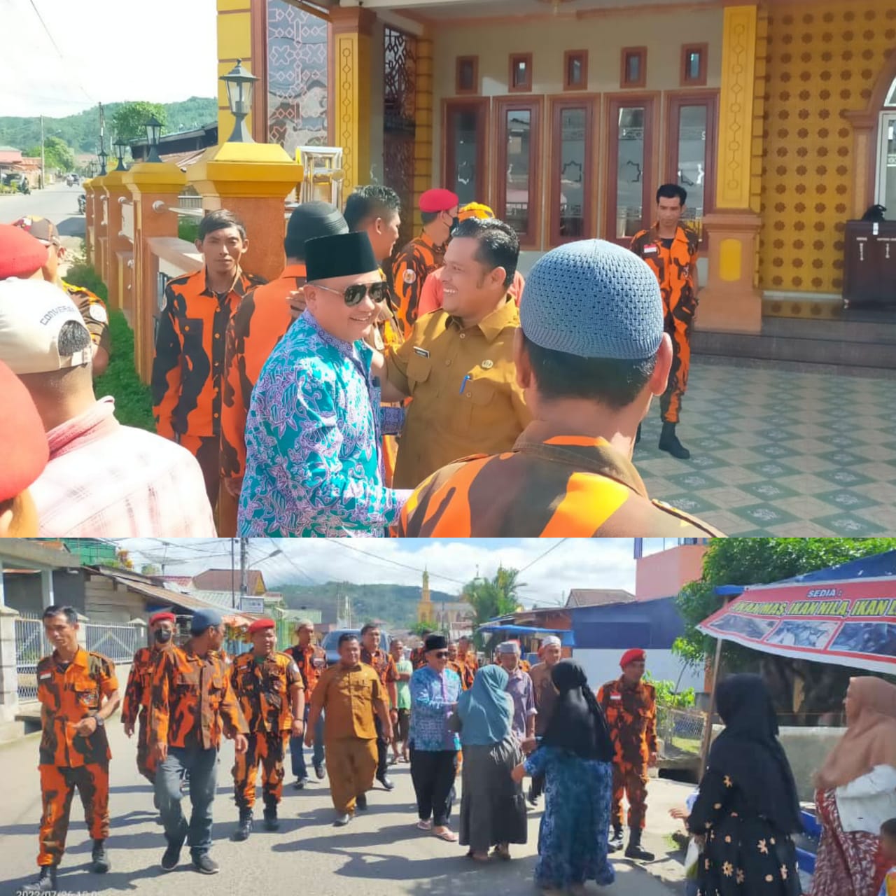Tunaikan Ibadah Haji,Â  Sekjen MPC Pemuda Pancasila Kota Padang sidimpuan Tiba Di Bumi Dalihan Natolu