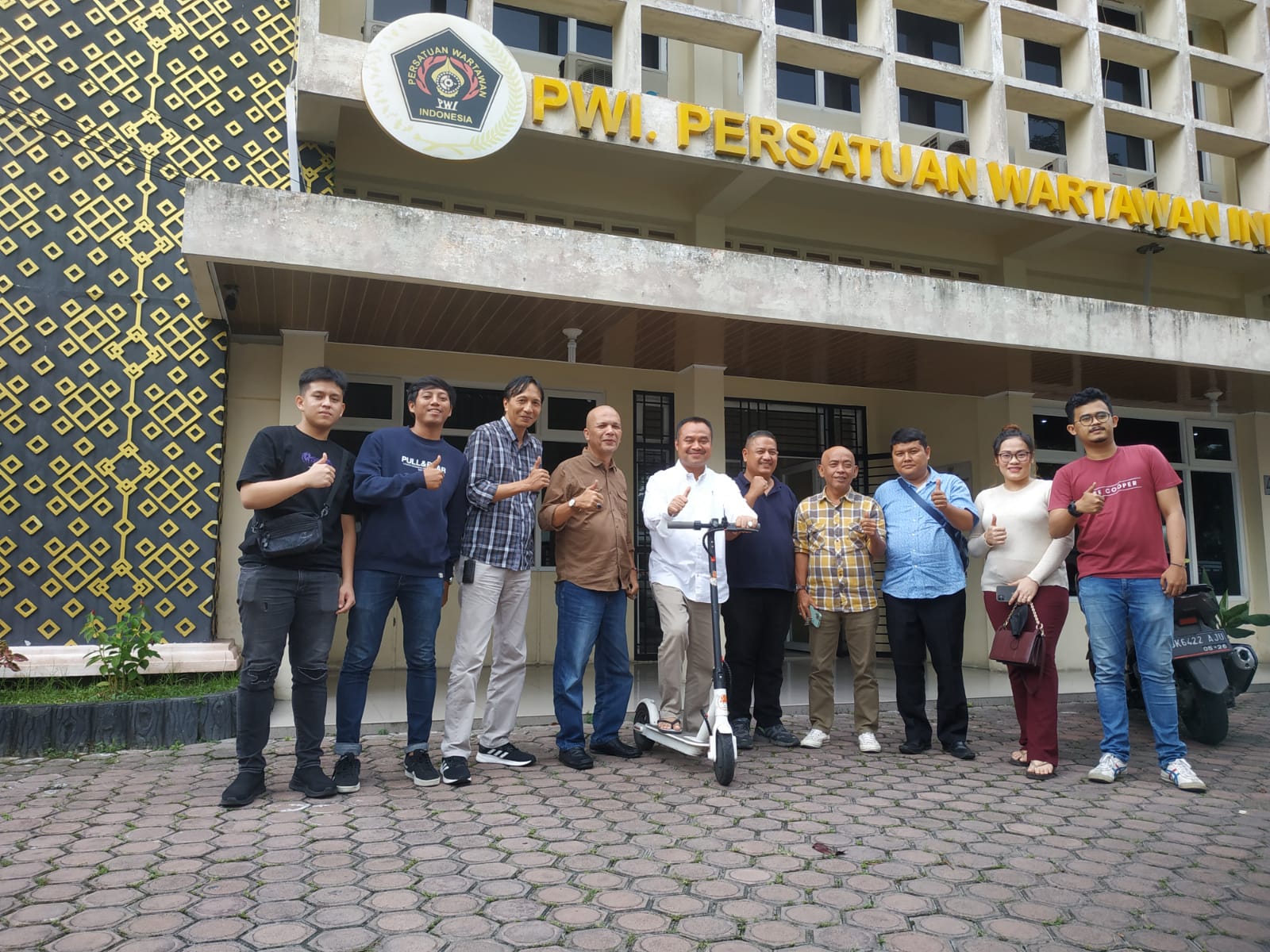 Farianda: Pemerintah Harus Dukung Kreatifitas Anak Muda, Audiensi ke PWI Sumut, KSM Minta Pemko Medan Beri Solusi Para Skuter