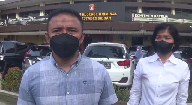 Unit PPA Satreskrim Polrestabes Medan Tahan Ayah Pencabul Anak Tirinya