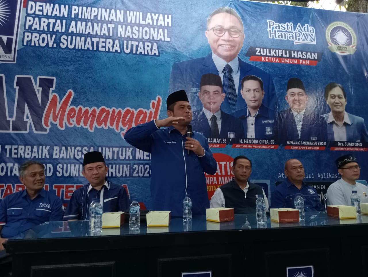 Targetkan 12 Kursi di DPRDSU, DPW PAN Sumut Launching Pencalegan Dini