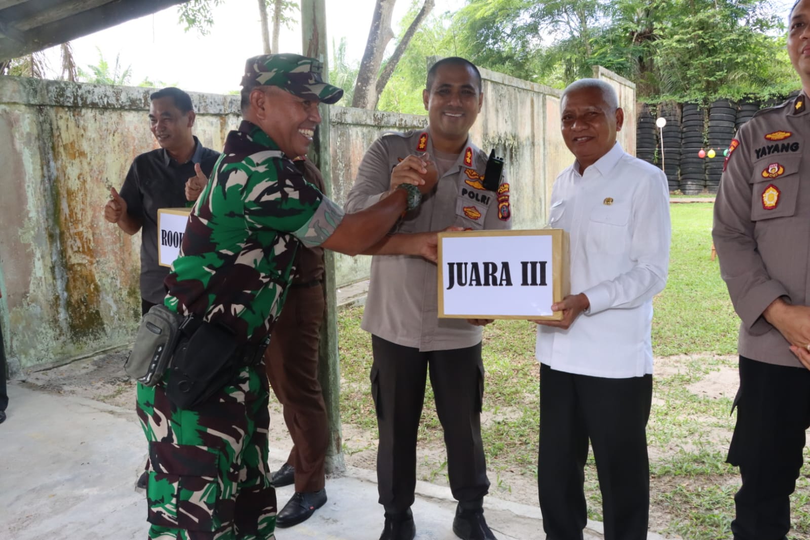 Jalin Silaturahmi, Forkopimda Asahan Lakukan Tembak Meriah, Kapolres Juara Empat