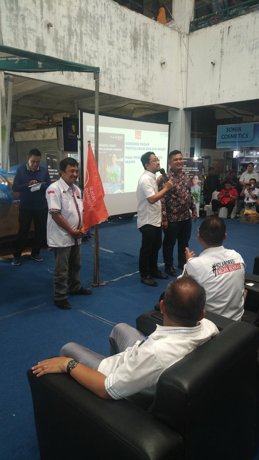 IKAPPI Sumut Bersama Bank BTN Sosialisasikan Kepemilikan Rumah Kredit BTN Untuk Pedagang Pasar