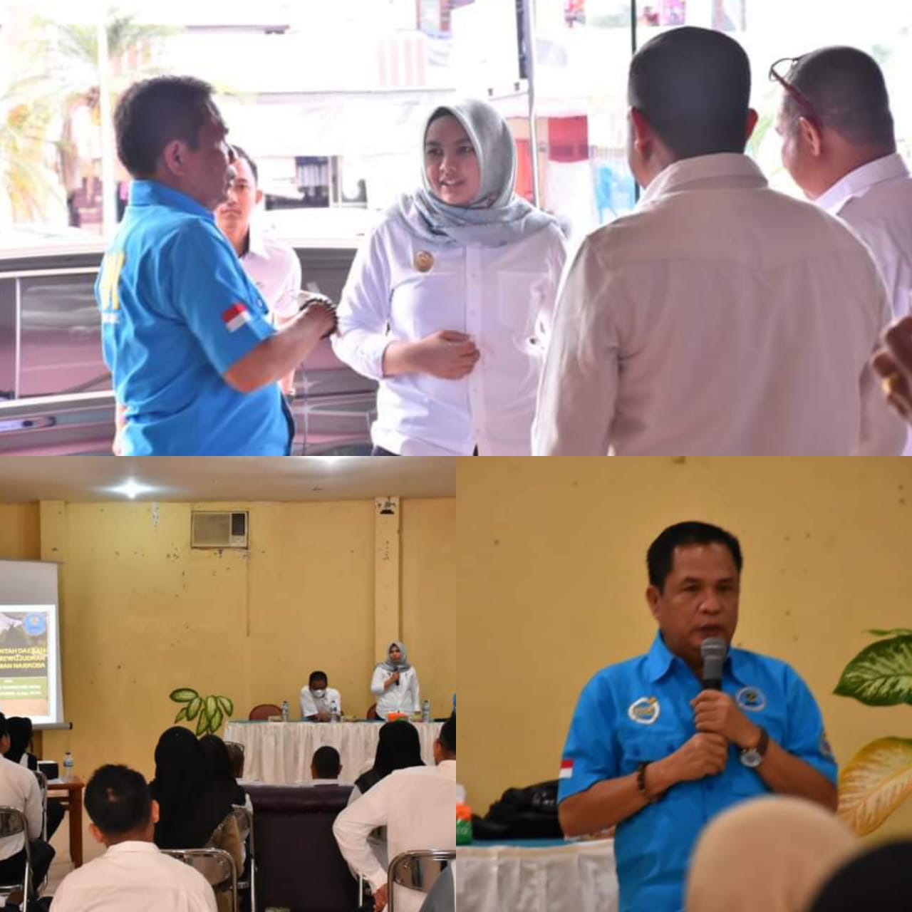 Dimulai dari Bupati dan Wabup Madina Akan Tes Urine Mewujudkan Madina Tanggap Narkoba.