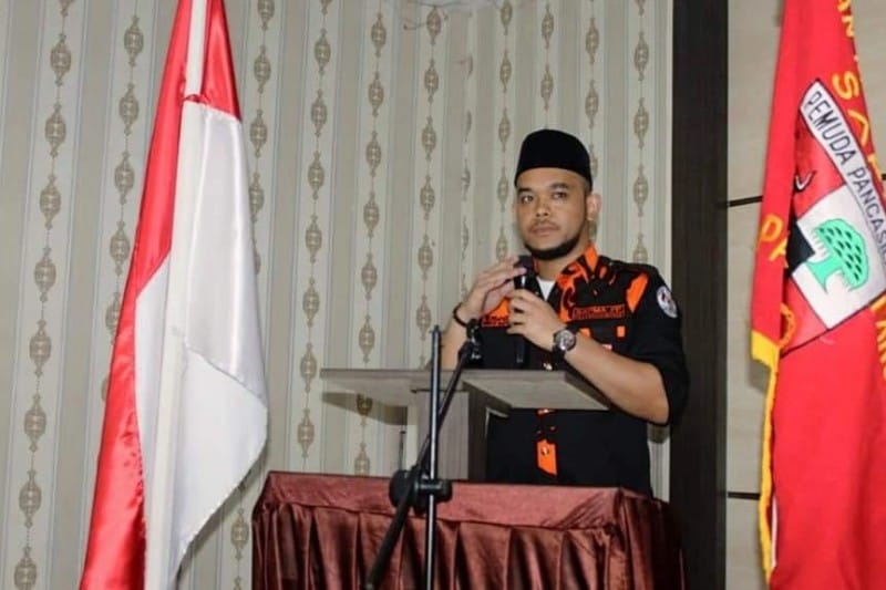Modal semangat ekonomi kreatif, Karim Pohan siap maju KNPI Kota Padang Sidempuan