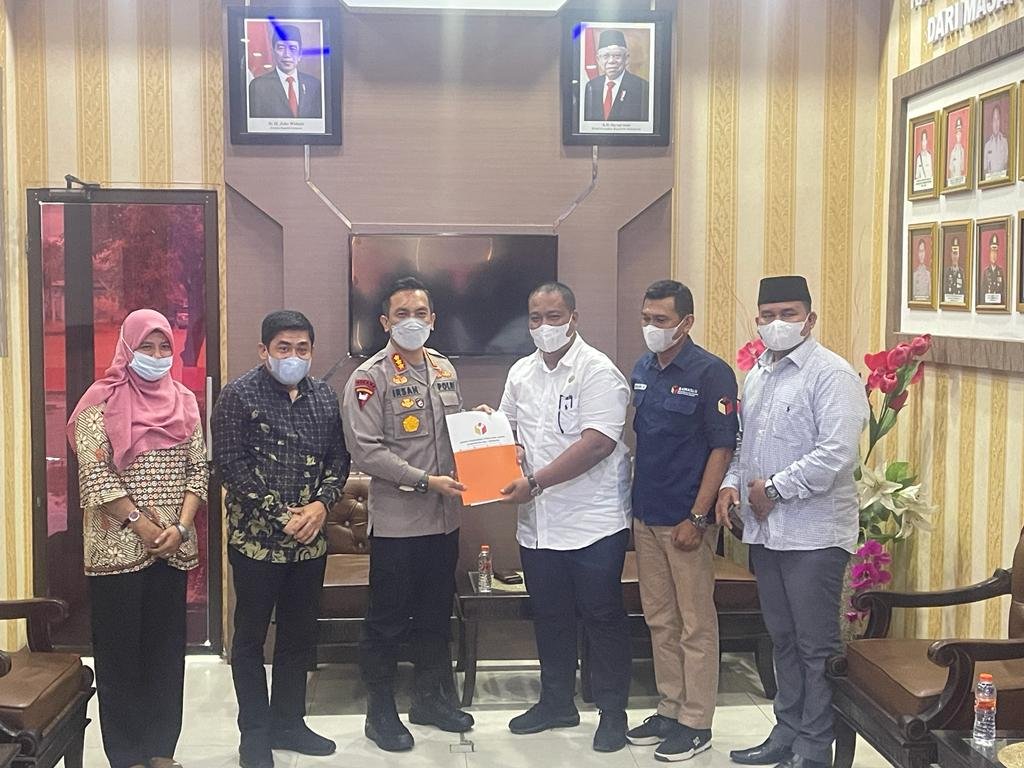 Terima Audensi Dari Bawaslu, Kapolresta Deli Serdang: Mari kita Bekerja Sama Dalam Mensukseskan Pemilu Tahun 2024