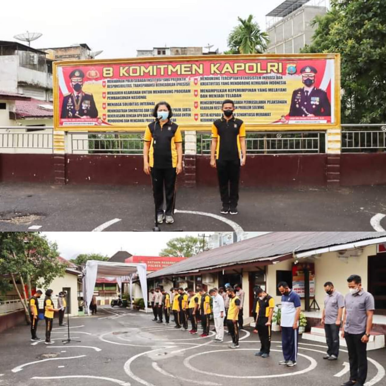 Apel Pagi Personil Polres Padangsidimpuan Kasi Humas: Laksanakan tugas dengan Tanggujawab