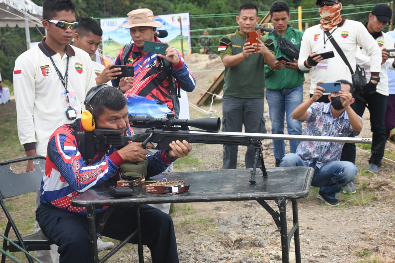Perbakin Grand Prix 4th Series 2022 Dibuka, Pangdam I/BB Mayjen TNI Achmad Daniel : Jadikan Sebagai Wadah Saling Bertukar Pengetahuan dan Pengalaman
