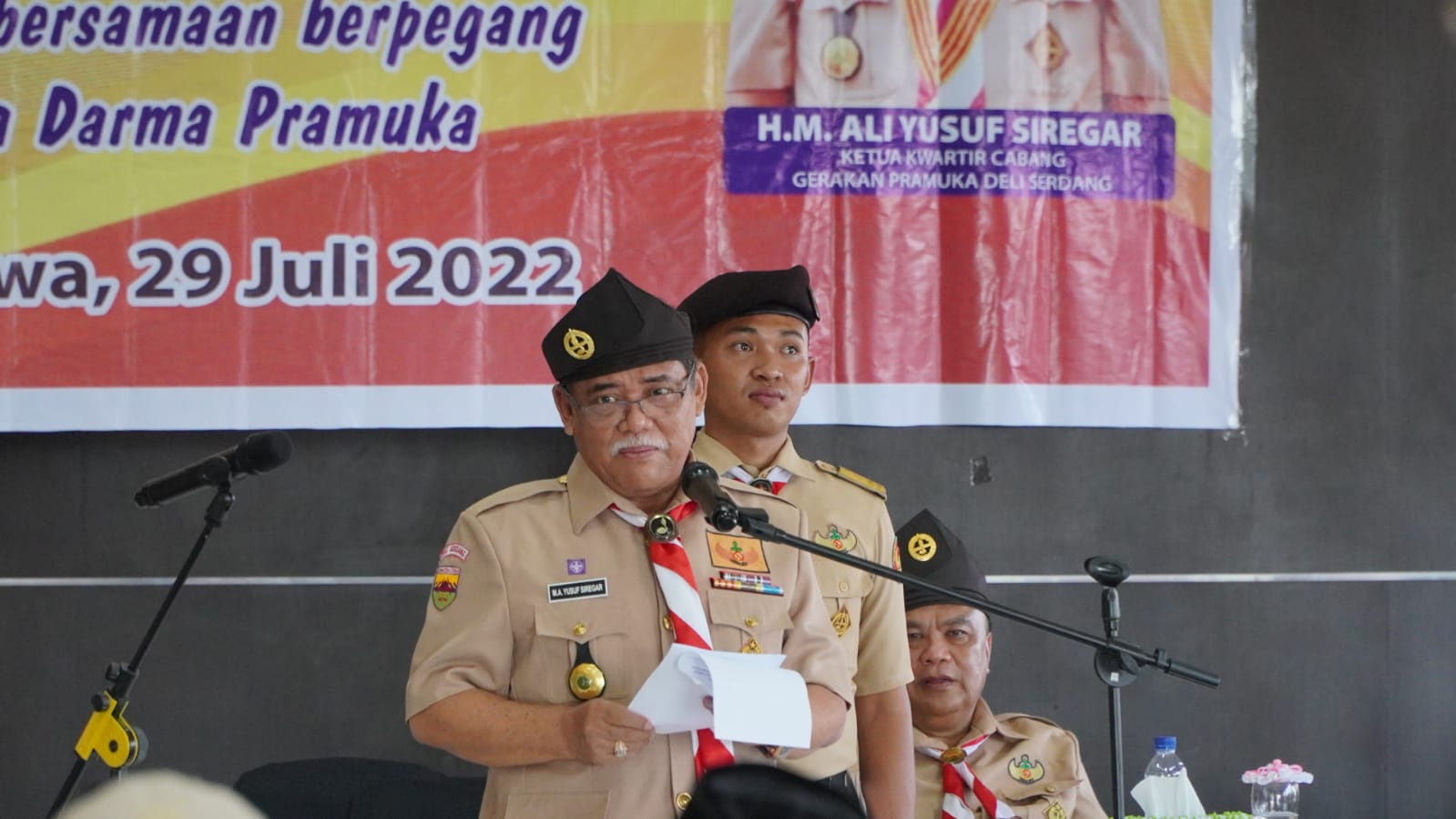 Wabup Lantik Pengurus Gugus Darma Daun Emas 2022-2025