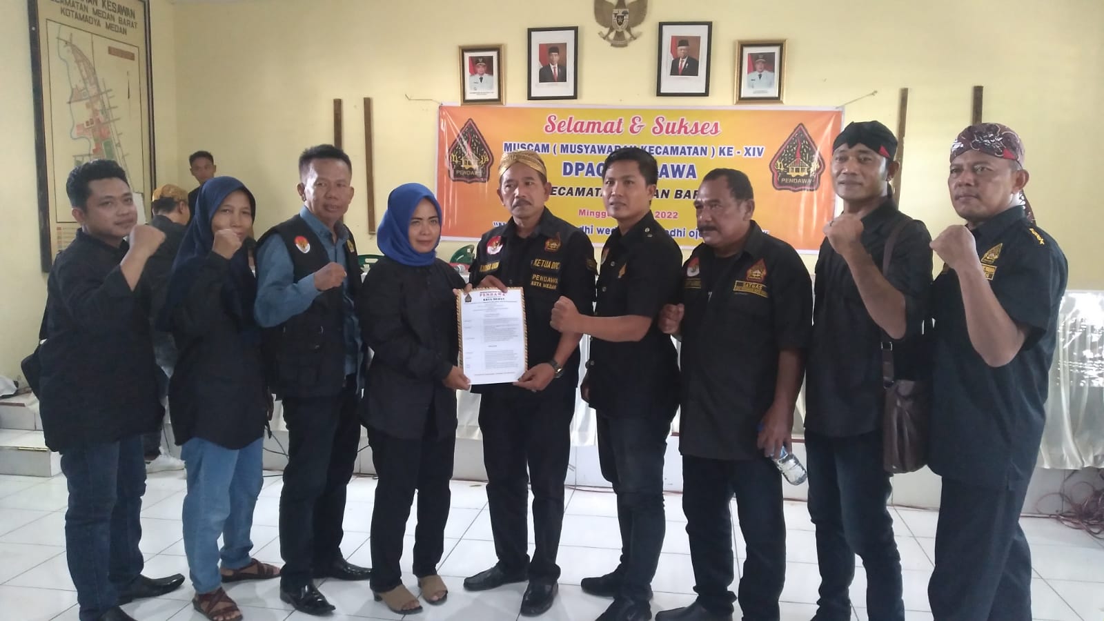Ketua DPC Pendawa Kota Medan Himbau Pengurus PAC Agar Tertib Organisasi Di Muscam Medan Barat