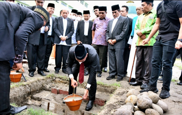 Gubernur Edy Rahmayadi Resmikan Pembanguan Pondok Tahfiz Putra Miftahul Husna