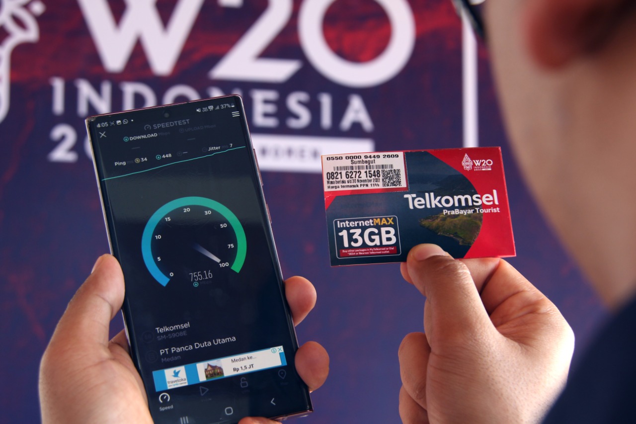 Sambut Forum W20 di Sumatera Utara, Telkomsel Hadirkan Teknologi Jaringan Terdepan 5G  Â 