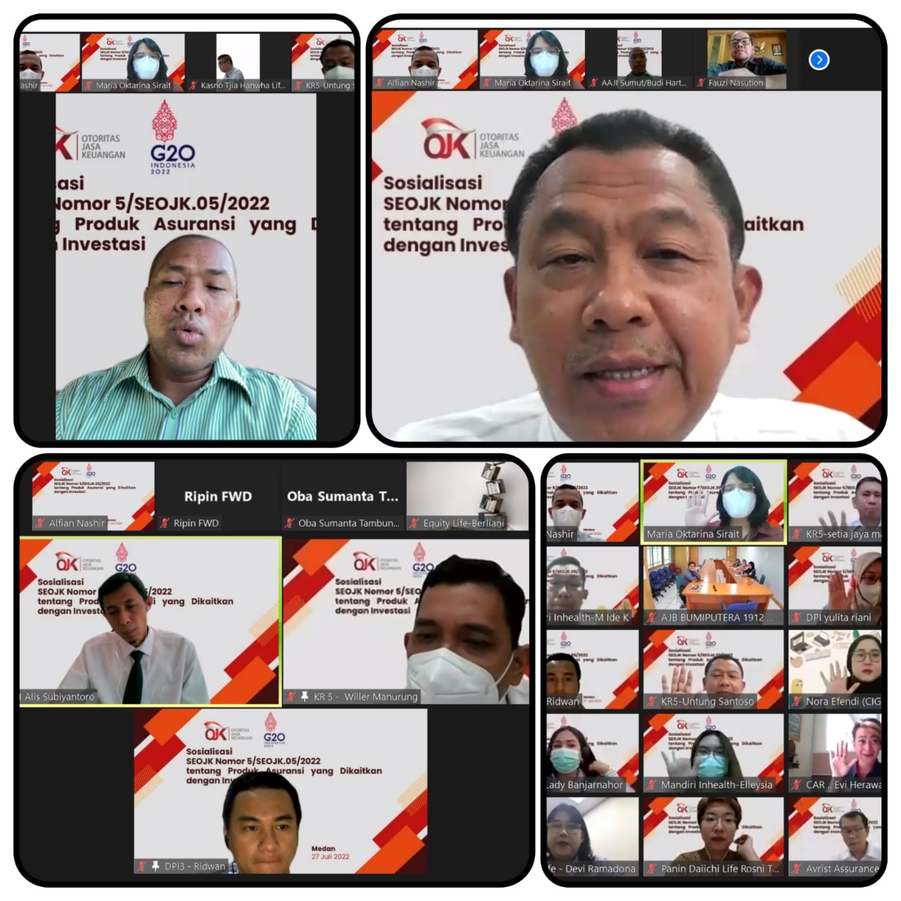 OJK Paparkan Penerimaan Premi Asuransi Jiwa Triwulan 1 Capai Rp1.970 Miliar